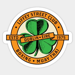 Liffey Street Club (colour) Sticker